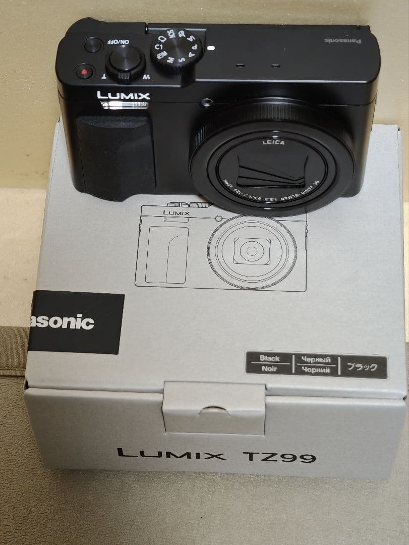 Panasonic LUMIX TZ99 ブラック 本体 ほぼ新品です