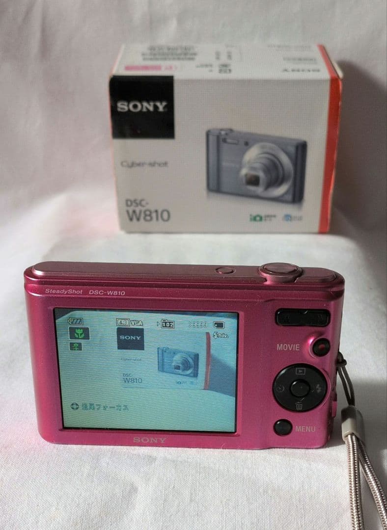 SONY Cyber-shot DSC-W810 コンパクトデジタルカメラ動作品