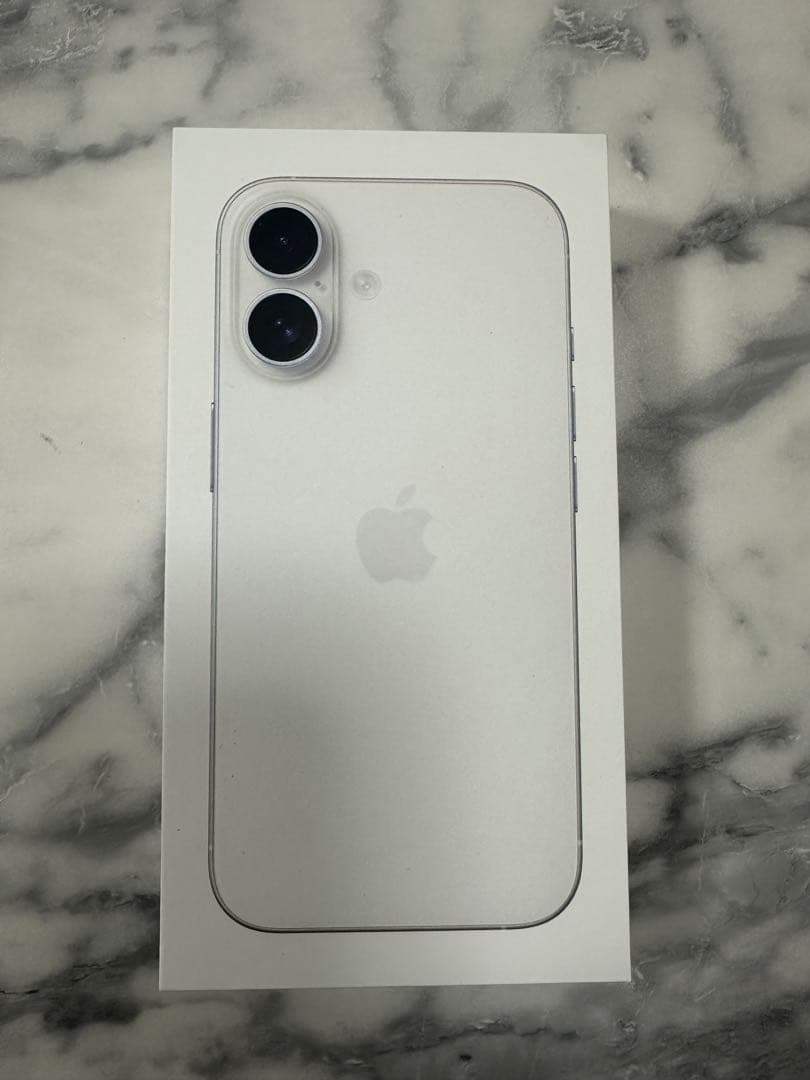 ●新品未開封●Apple iPhone16 ホワイト 128GB●