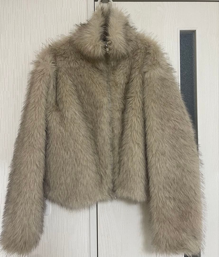 PAY CASSIN ダブルジップファーブルゾン Fサイズ