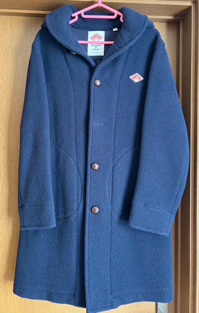 DANTON ネイビー コート 38