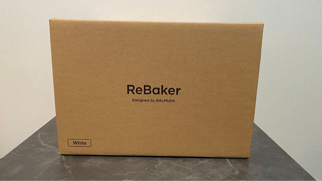 【新品未開封】　BALMUDA ReBaker バルミューダ　リベイカー