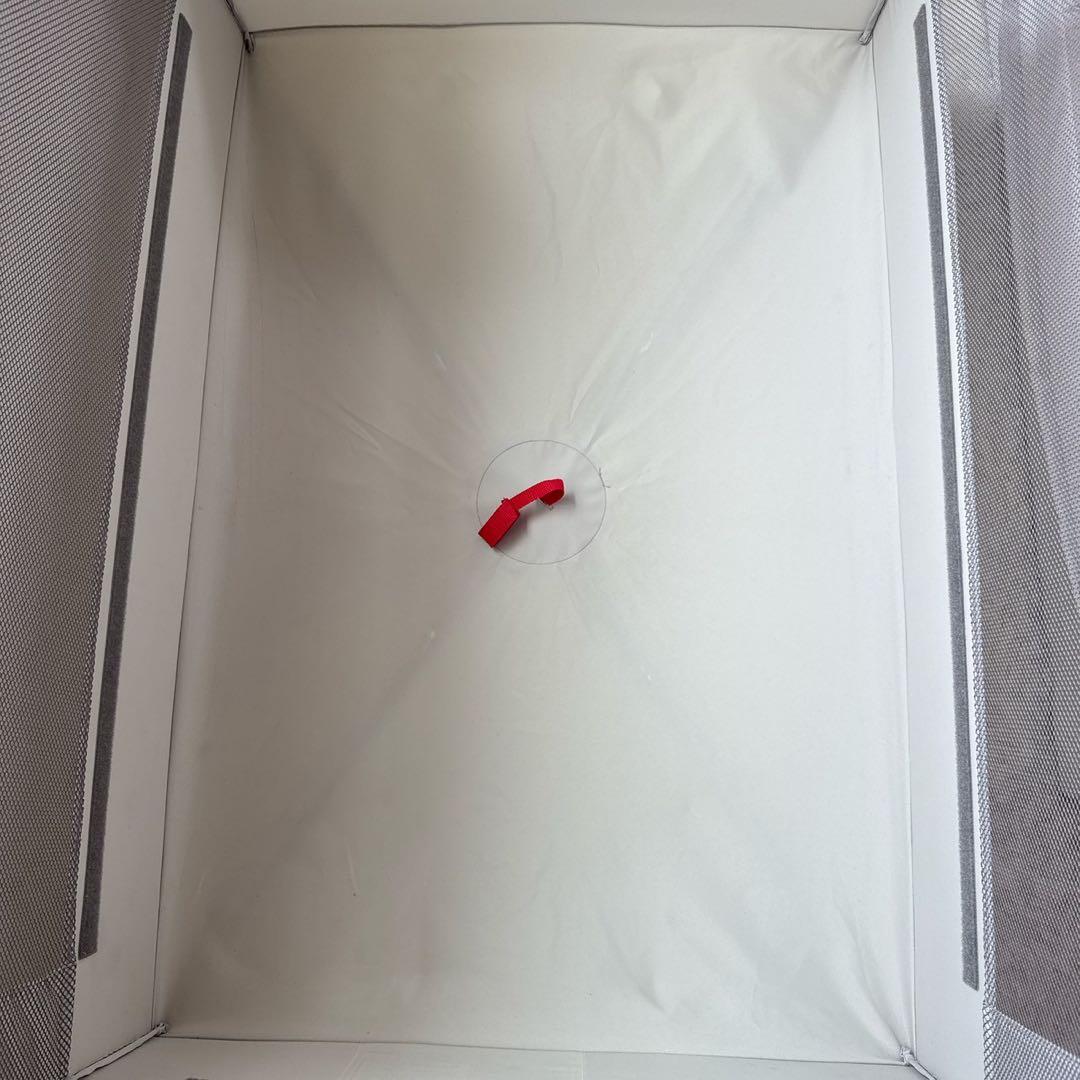 アップリカ　ベビーベッド　コネルエアー　グレー