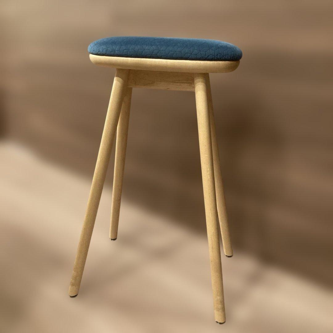 ナガノインテリア　キッチン　スツール　木製