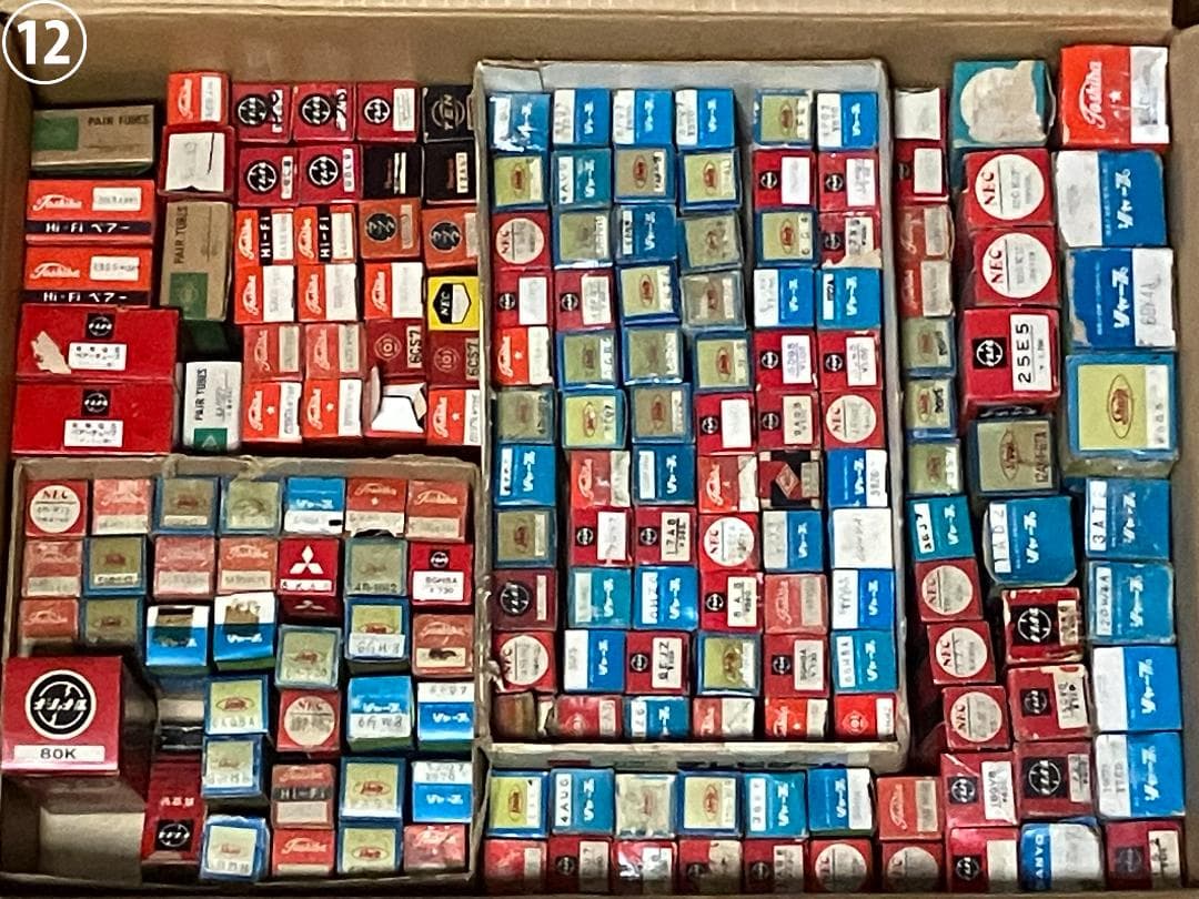 真空管　大量765本セット　フィリップス　シルバニア　RCA　ナショナル　東芝