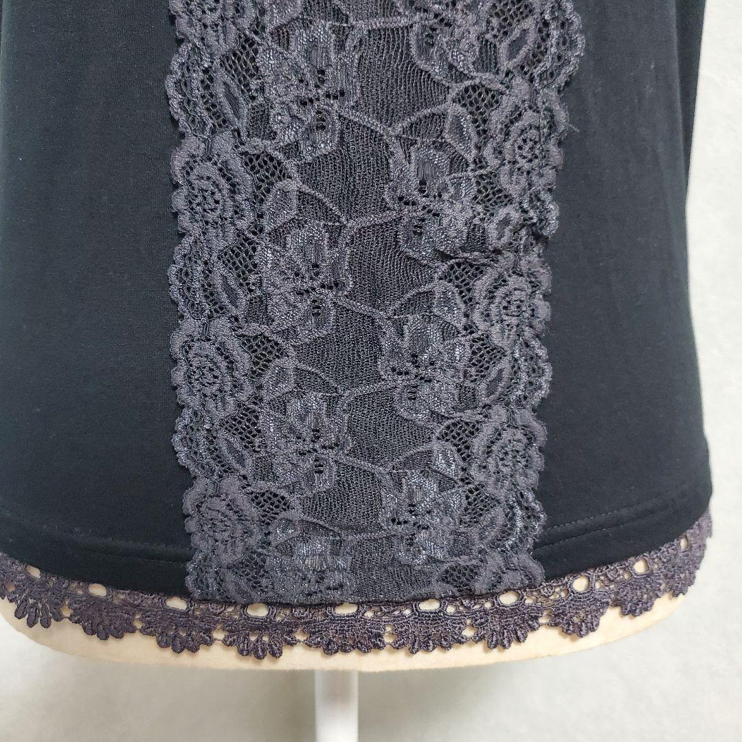 希少 axes femme ビッグリボンキャミソール 黒×グレー