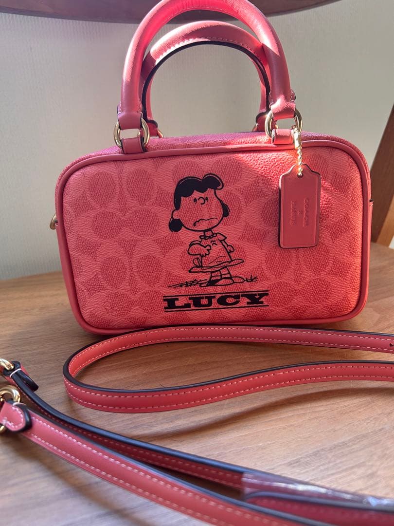 Coach×PEANUTS Lucy BAG