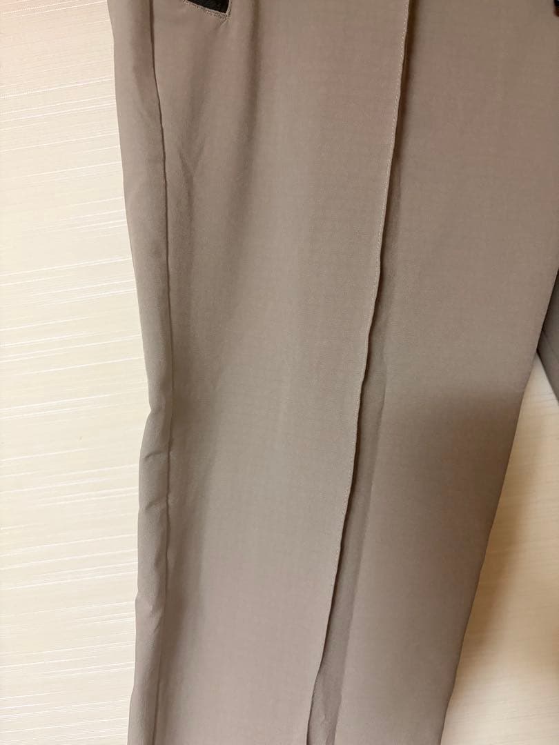 AOURE PT LINATE TECH WARM パンツ BEG XL