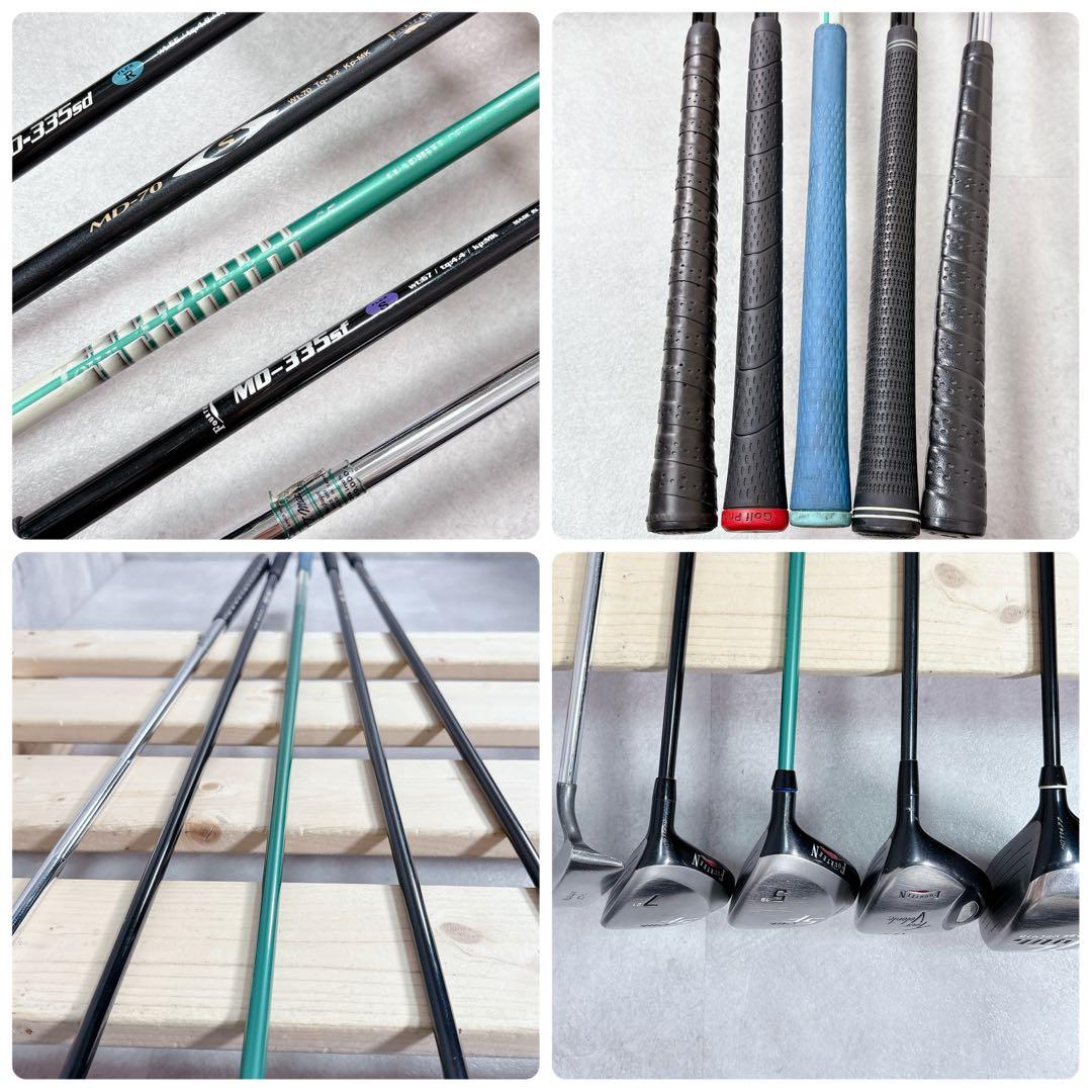 V813 FOURTEEN メンズ ゴルフ クラブ フルセット 11点 黒 男性