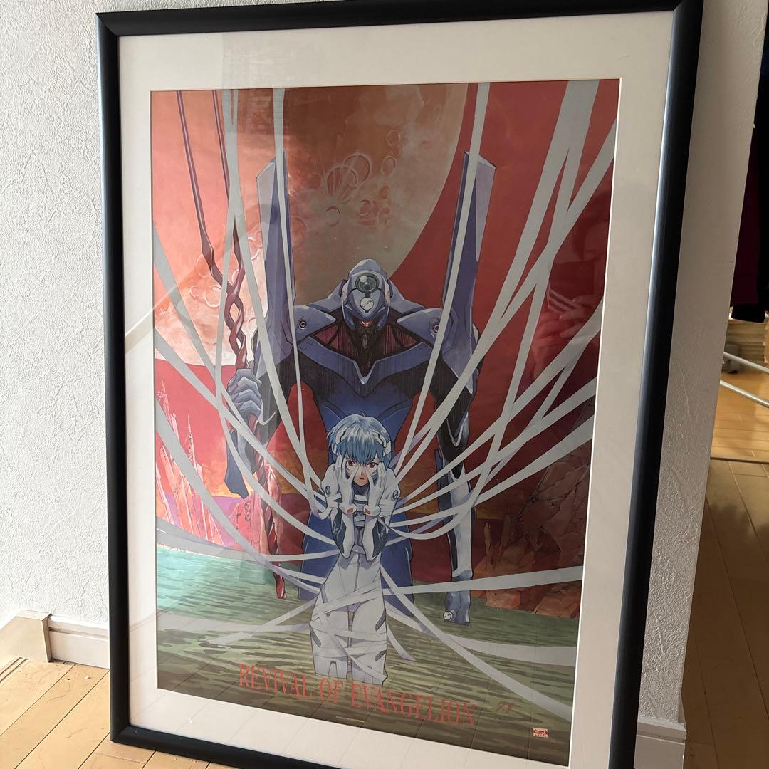 エヴァンゲリオン　綾波レイ　メタリックポスター