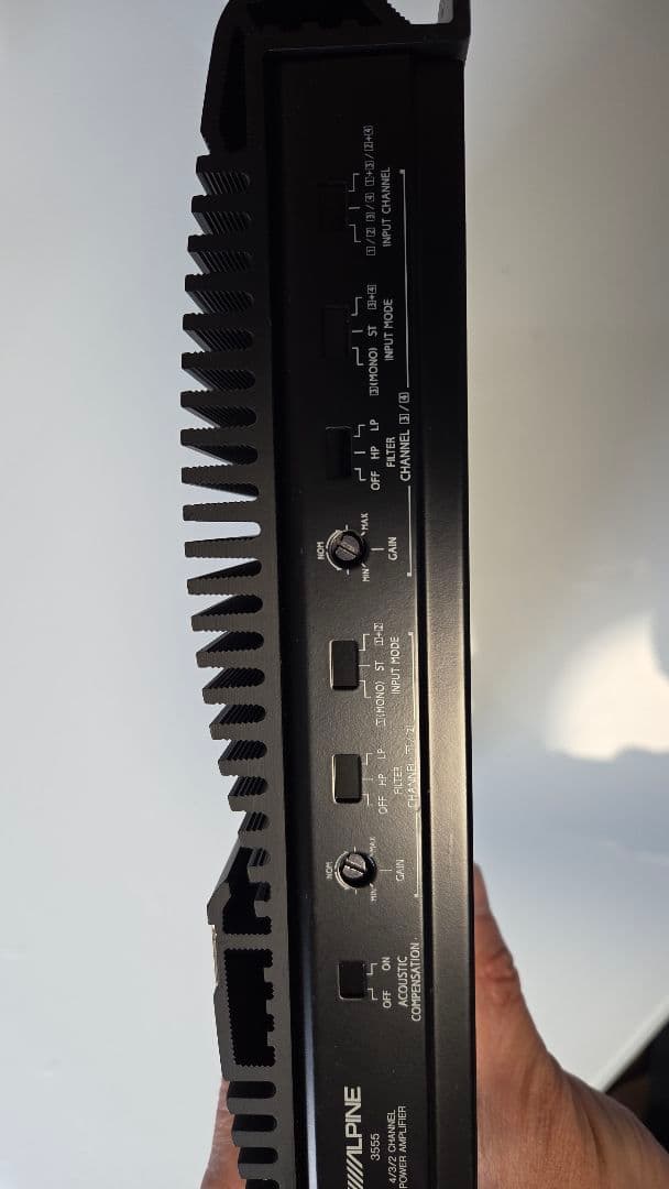 名機 ALPINE 3555改 2台