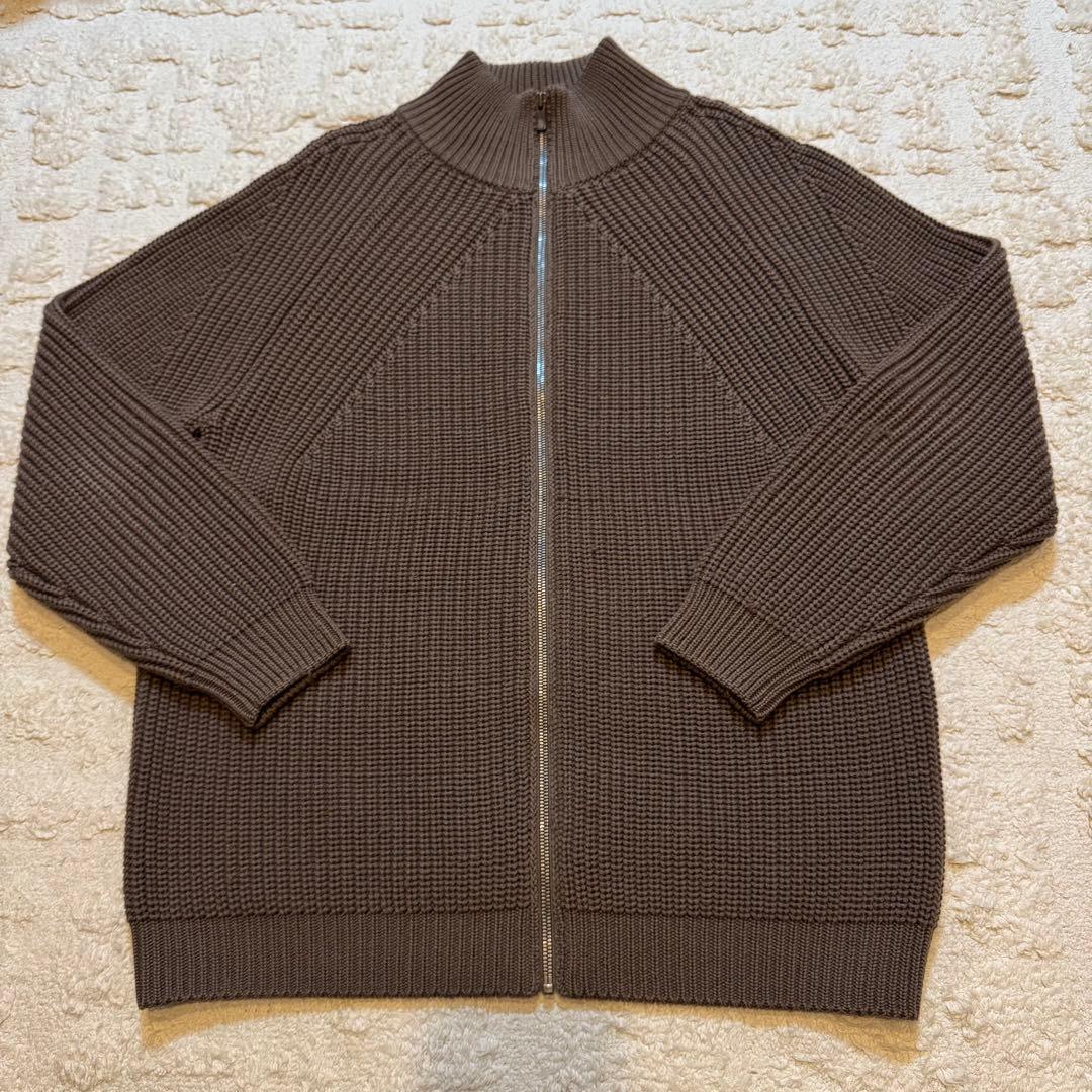 【サイズ3】ブラウン BATONER ドライバーズニット バトナー 日本製