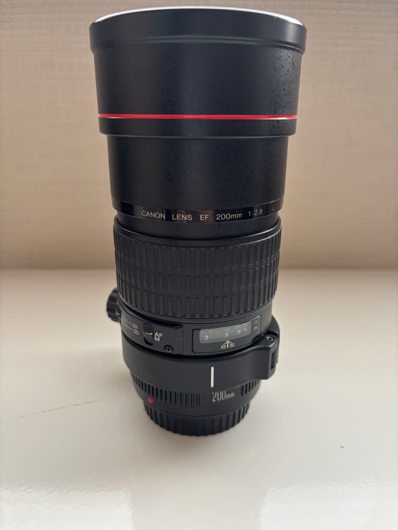 Canon EF 200mm f/2.8 レンズ　単焦点