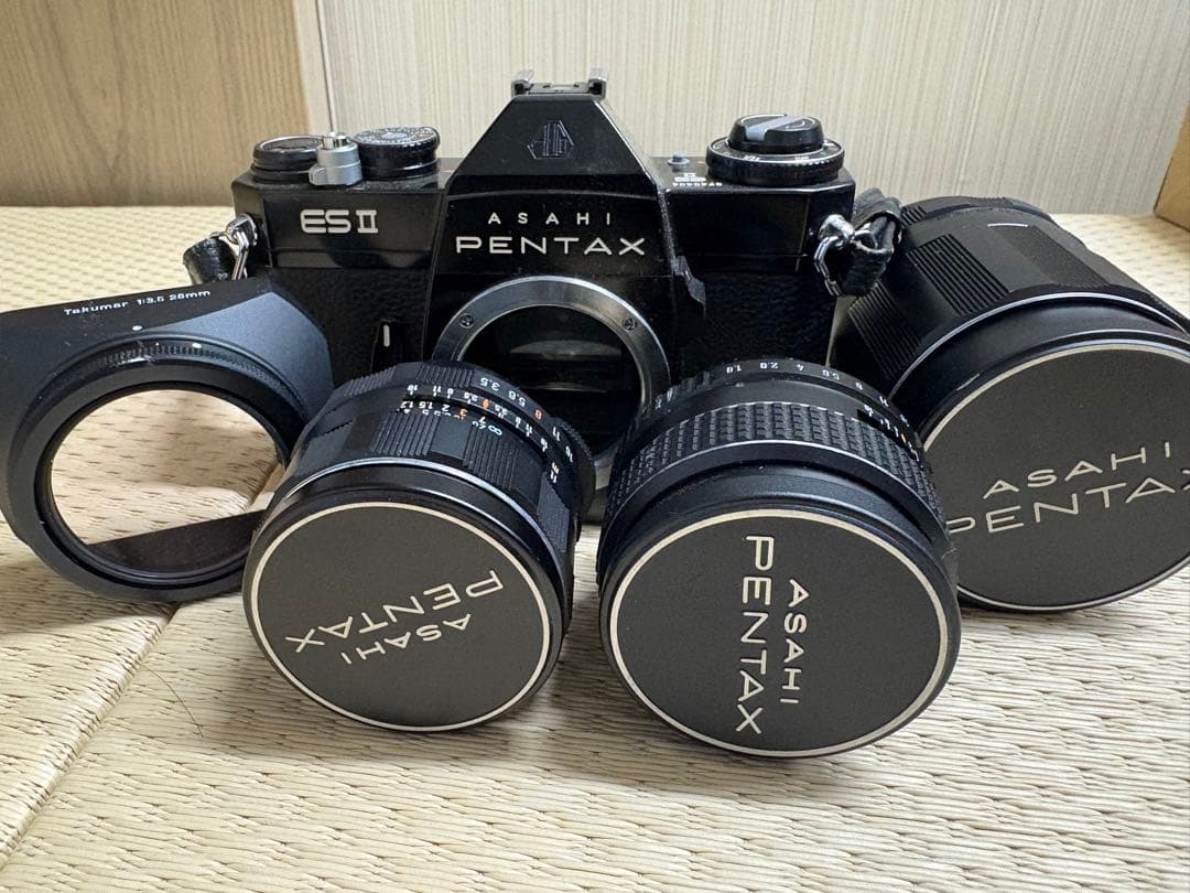 ASAHI PENTAX SPOTMATIC本体レンズセット