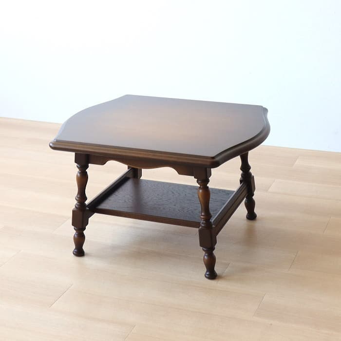 アンティーク 飛騨産業 サイドテーブル キツツキ 穂高 レトロ