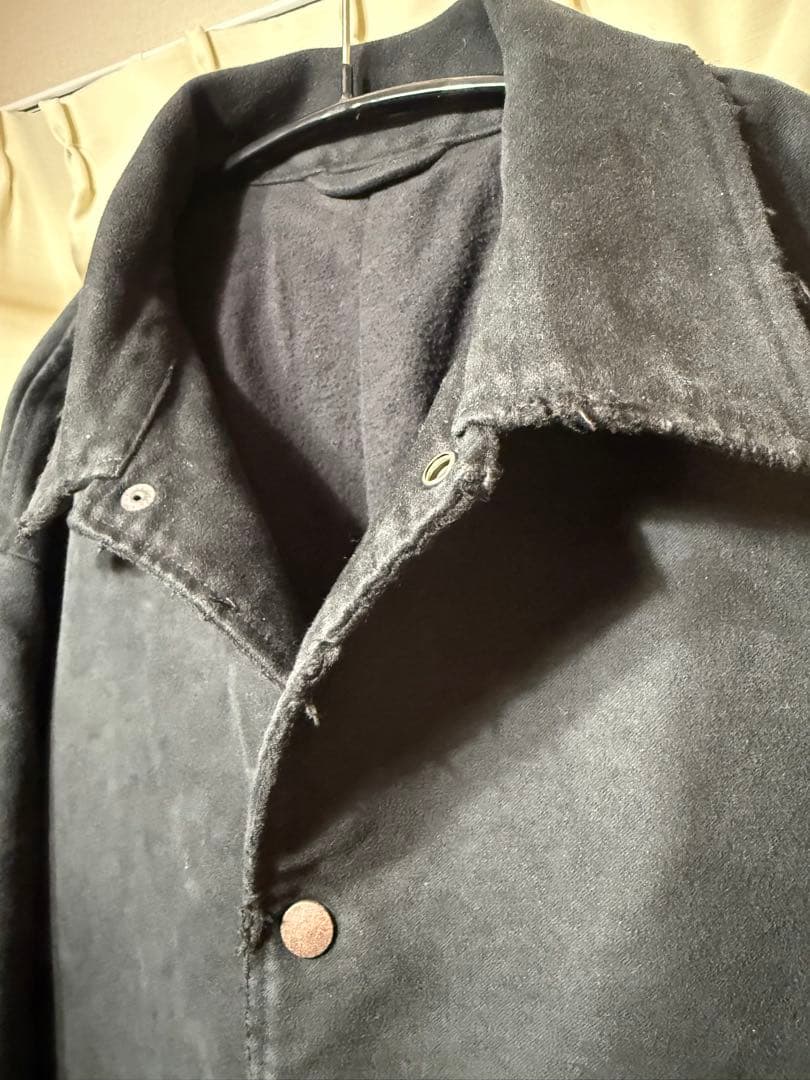 comoli モールスキンジャケット　サイズ1 フェードブラック