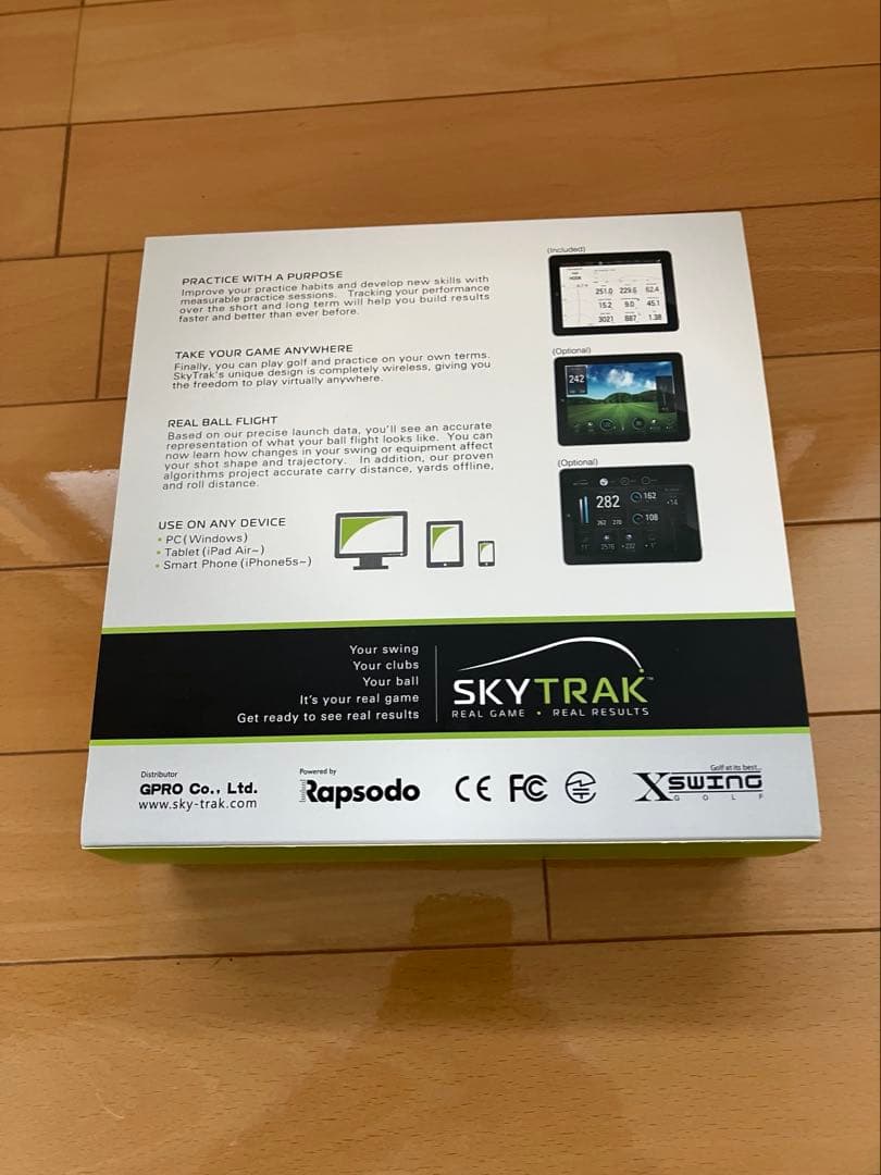 やるじゃん 【美品】スカイトラック弾道測定器(水平機能付きプロテクタ付属)