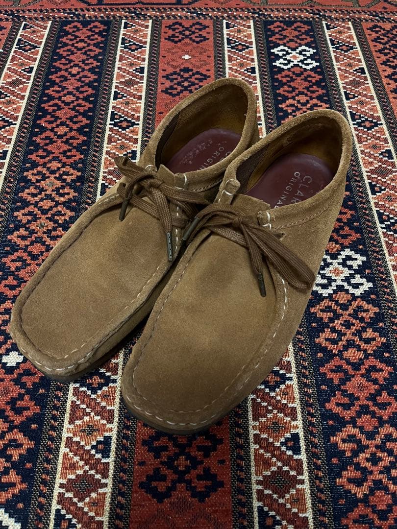 CLARKS ワラビー　ブラウン　26.5cm