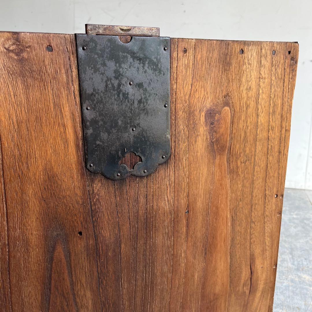 アンティーク チェスト 箪笥 ローボード テレビ台 無垢材 昭和レトロ z559