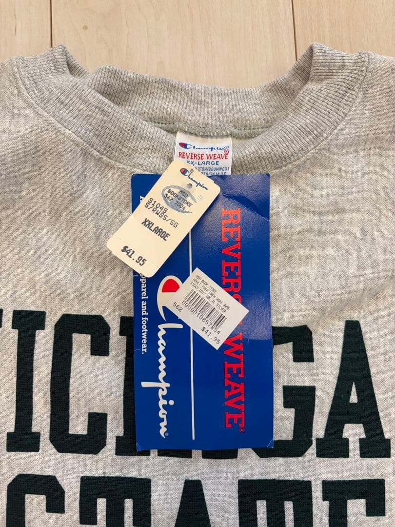 チャンピオン ミシガン USA製 XXL リバースウィーブ　デッドストック