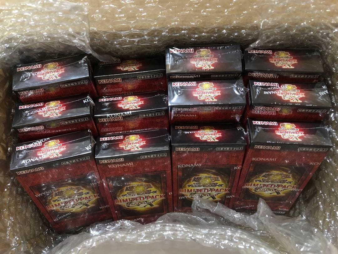 遊戯王 LIMITED PACK オシリスレッド　未開封ボックス　12箱