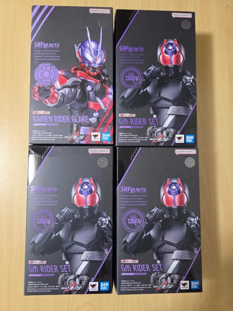 S.H.Figuarts仮面ライダーグレア / GMライダーセット (3セット)