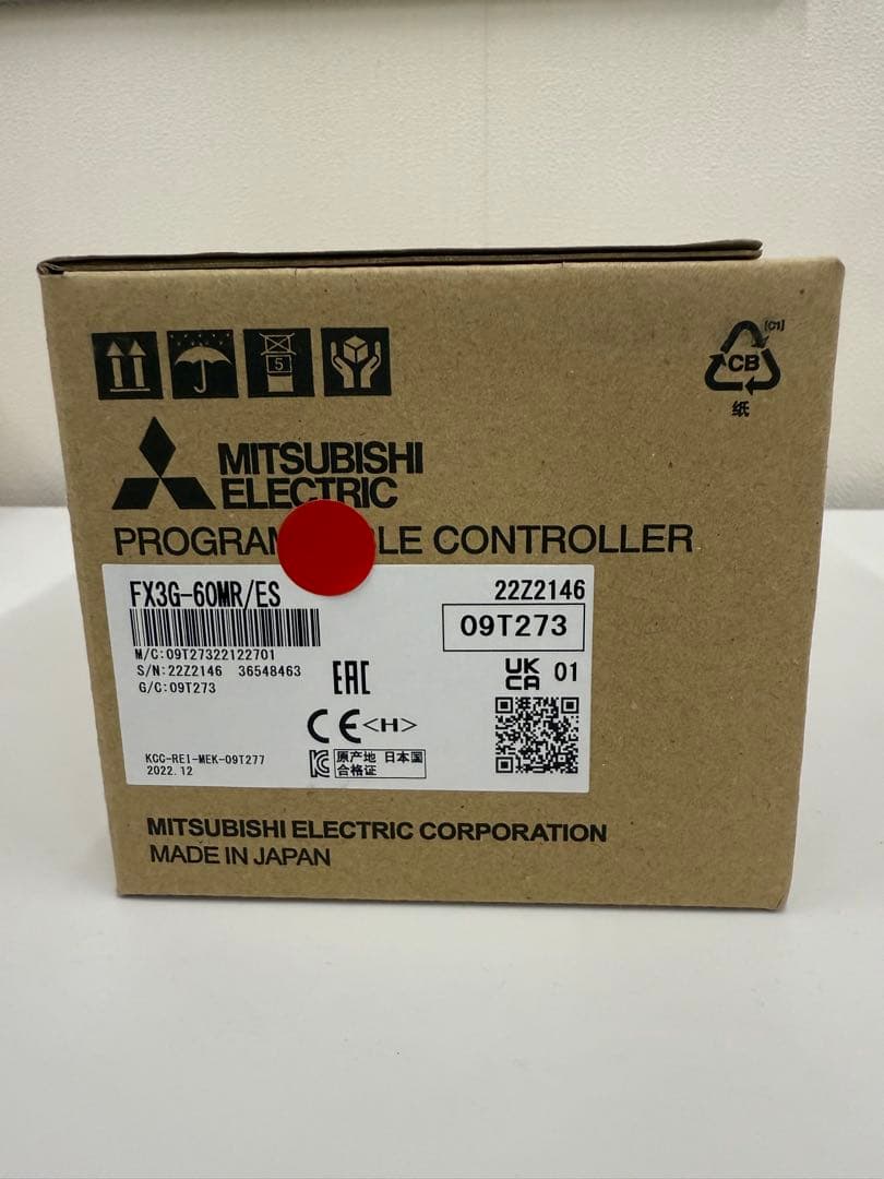 三菱電機 汎用シーケンサ FX3G-60MR/ES