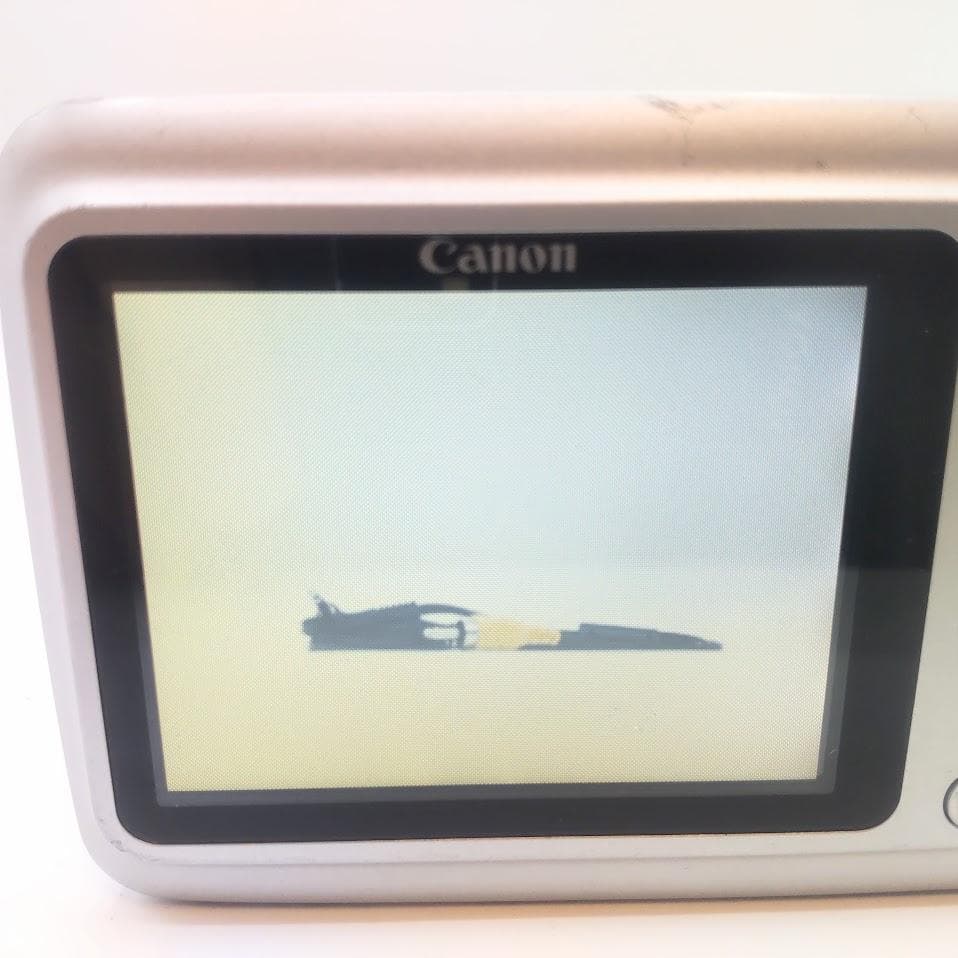 ★箱付★ デジカメ Canon キャノン PowerShot A480 シルバー