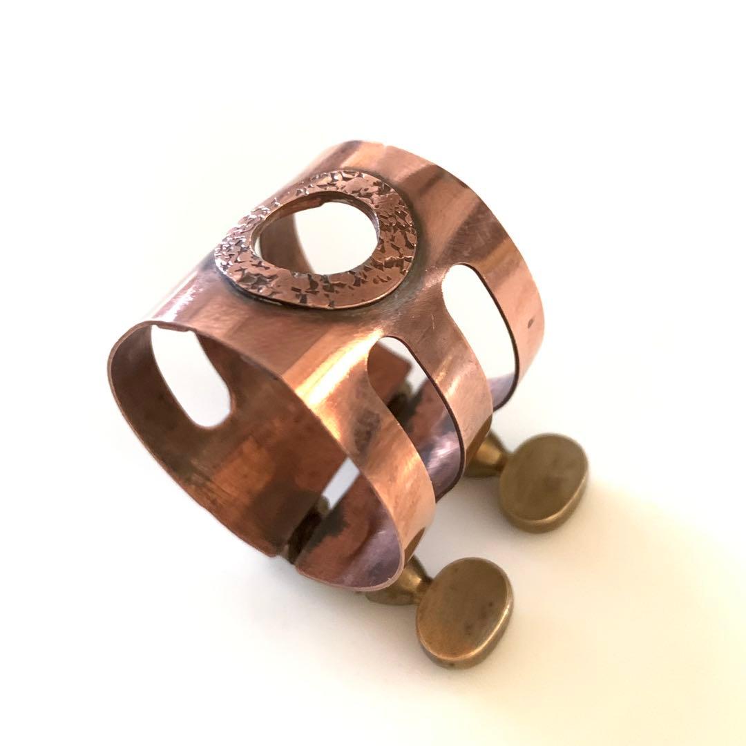 wood stone MEYERラバー用 アルトサックス リガチャー