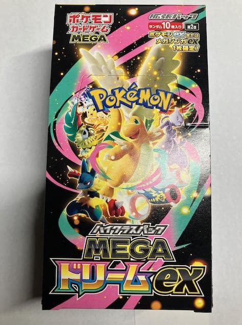 ポケモンカードゲーム MEGA ドリームex 1box 新品未開封