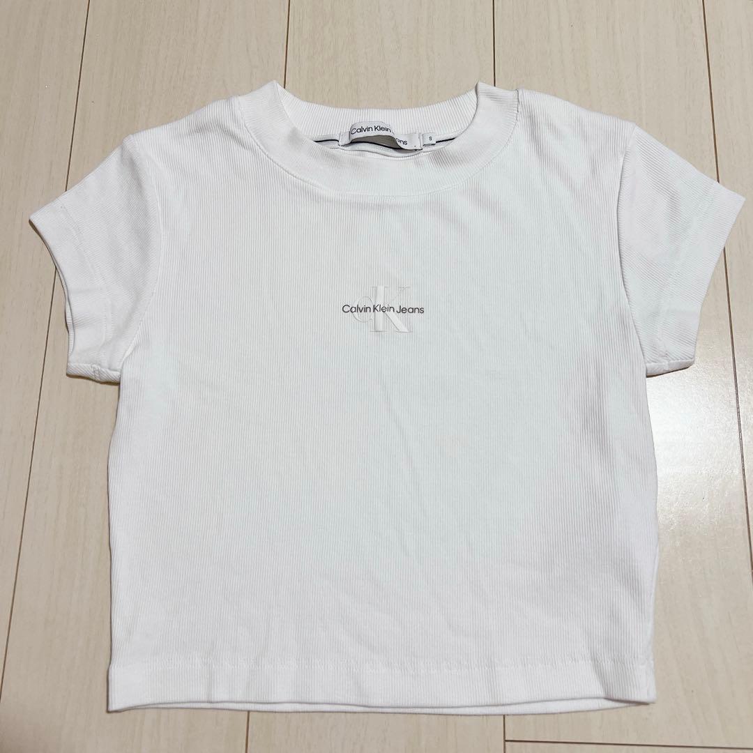   Jeans半袖ミニ丈Tシャツ 2色セット