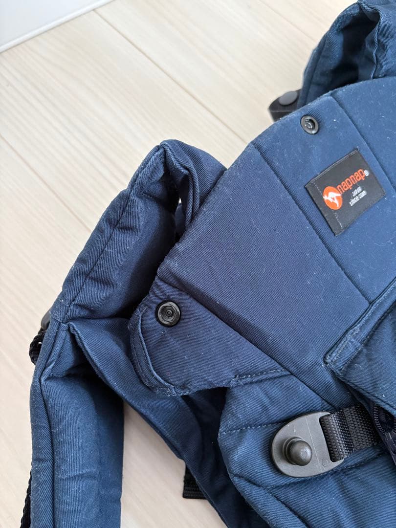 さとみかん様　napnap ふたご抱っこひも　ナップナップ　双子　ネイビー