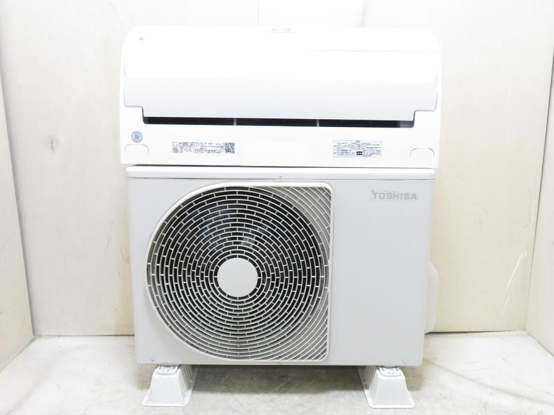 東芝 2022年製 自動お掃除 ルームエアコン 4.0kW 主に14畳 100V