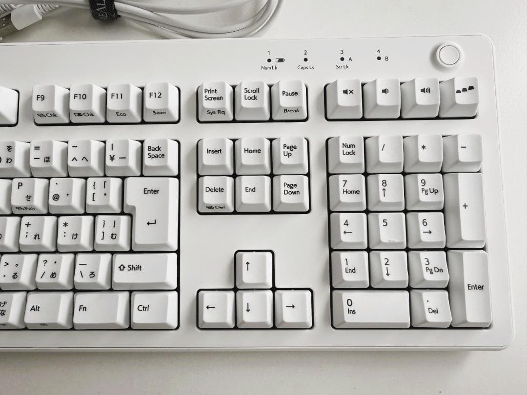 東プレ REALFORCE R3HA23 白 日本語配列 30g リアルフォース