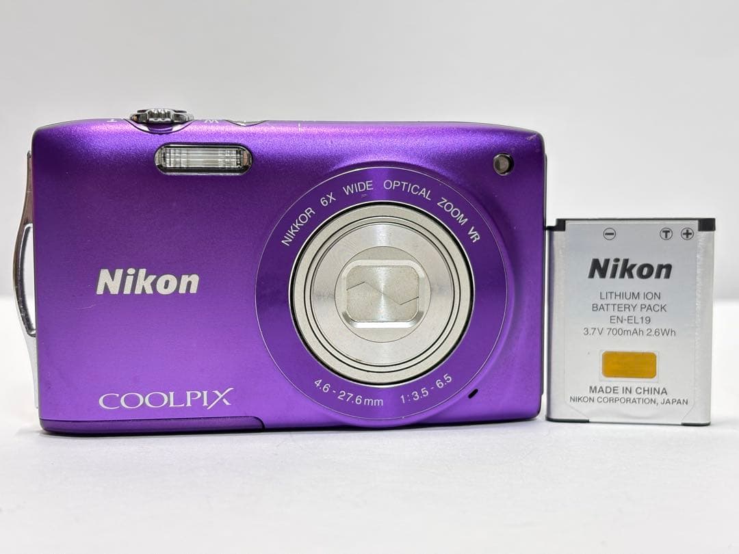 Nikon COOLPIX S3300 コンパクトカメラ コンデジ 難あり