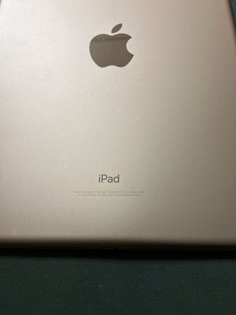 iPad 第6世代 32GB ローズゴールド Wi-Fi+セルラー BT100%