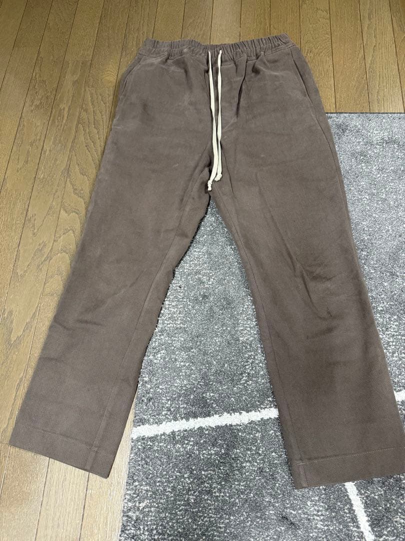 パンツ Rick Owens 22AW DRAWSTRING SLIM LONG 48