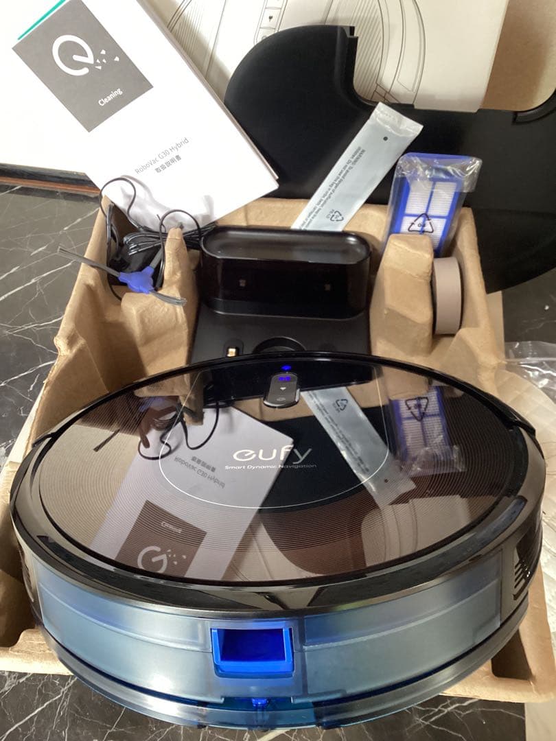 Eufy RoboVac G30 Hybridロボット掃除機水拭き ブラック