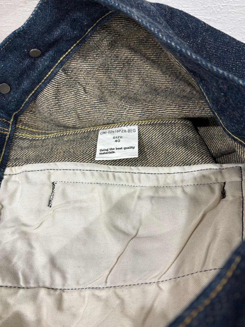 ナ*ツ様 【売り切り価格】oni denim/オニデニム20oz上下セット ワン