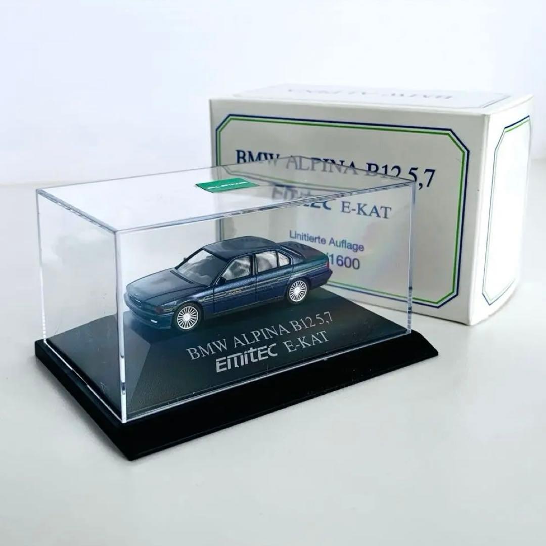 未使用　シリアルNo　 アルピナ B12 5.7 E-KAT ミニカー