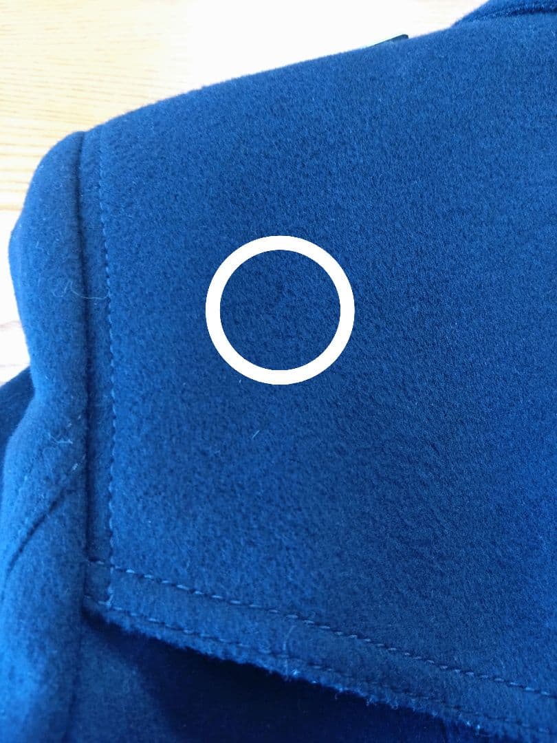 バーバリー ロンドン　ウールカシミヤ混 ナポレオンコート Pコート