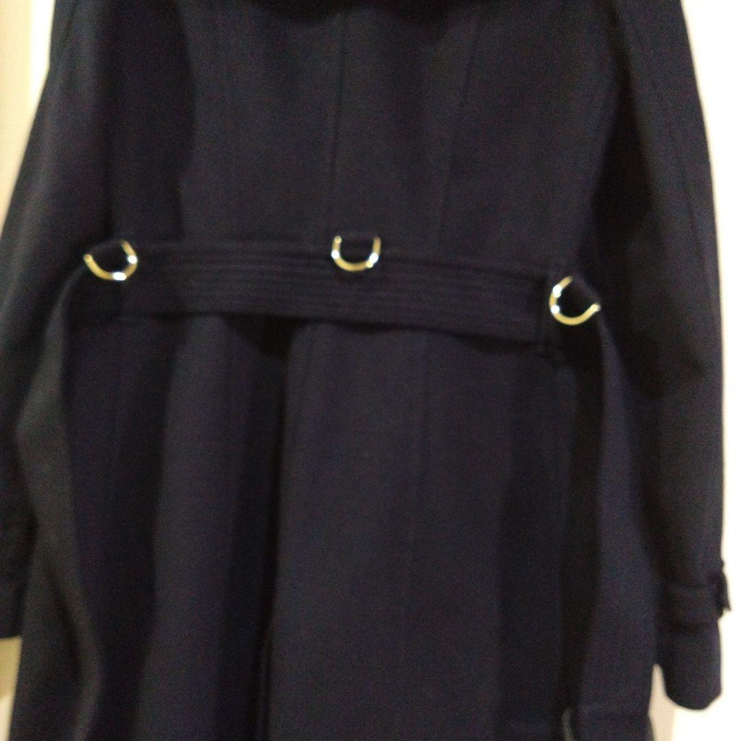 バーバリー ロンドン　ウールカシミヤ混 ナポレオンコート Pコート