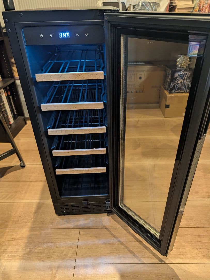 ワインセラー 20本収納 フォルスタージャパン FJP-57GS（BK）