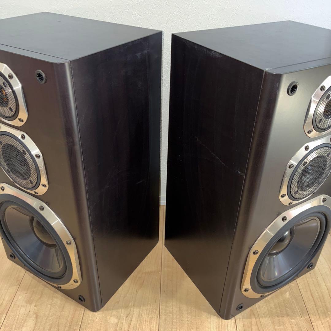 AKAI 3ウェイスピーカー AE-712 ペアスピーカー 中古 カバーネット付