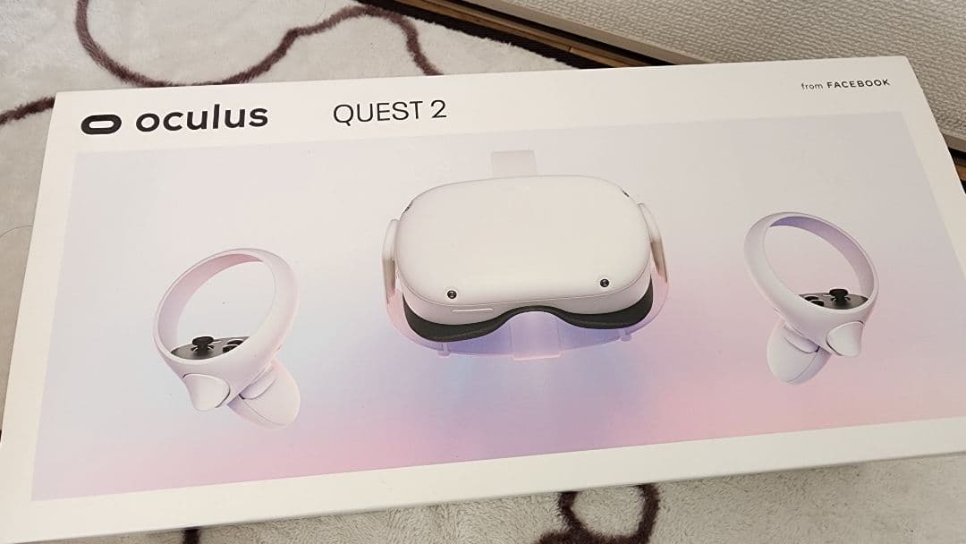  Quest 2 VRヘッドセット(ストラップ付き)