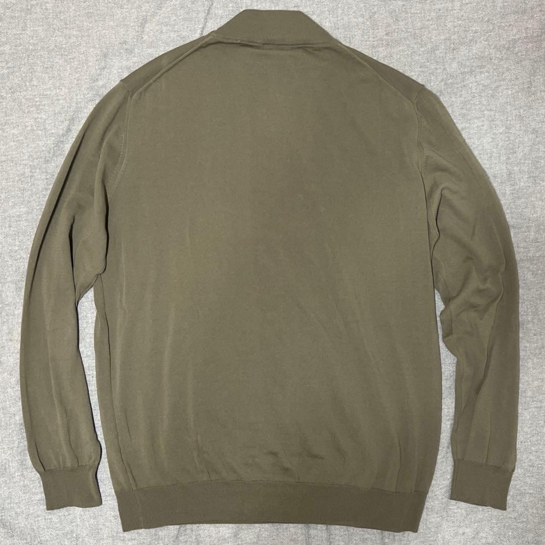 ほぼ未使用 2万 アレッサンドロルッピ サマーニット 52 L位 カーキ