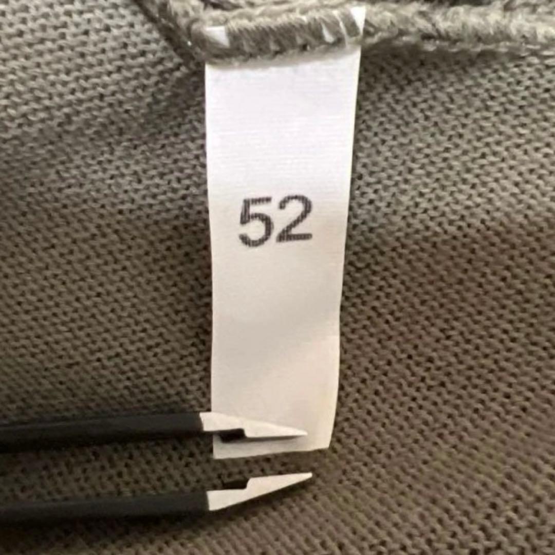 ほぼ未使用 2万 アレッサンドロルッピ サマーニット 52 L位 カーキ