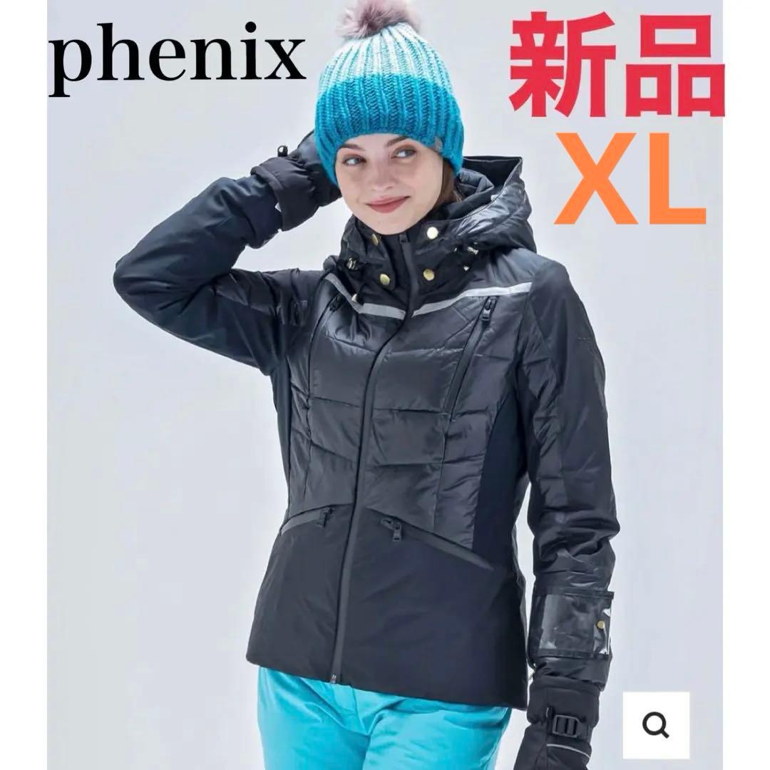 新品☆phenix スキーウェア 5D-Moonlight Jacket 黒　上