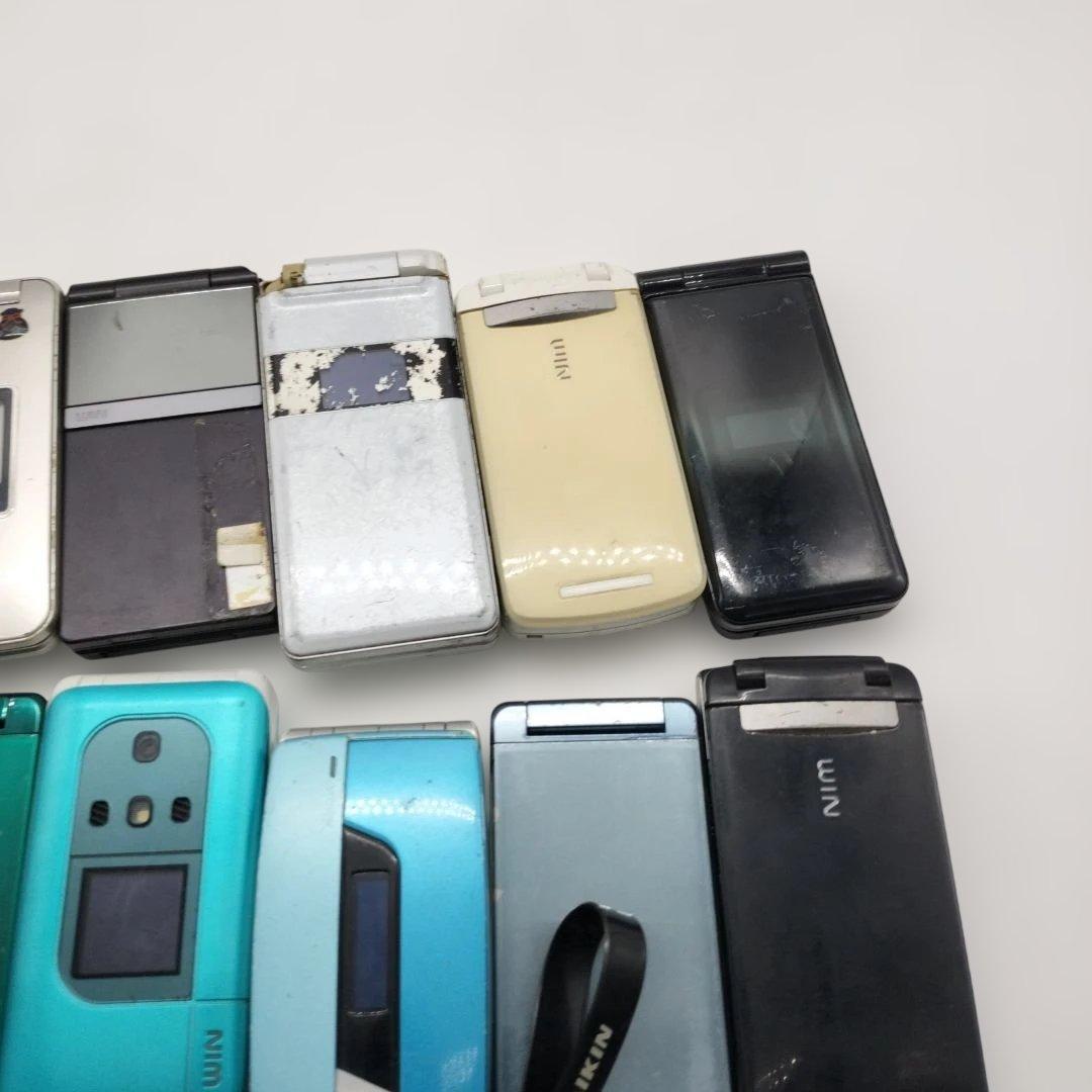 【ジャンク】パカパカ携帯　折りたたみ式携帯電話まとめ売り