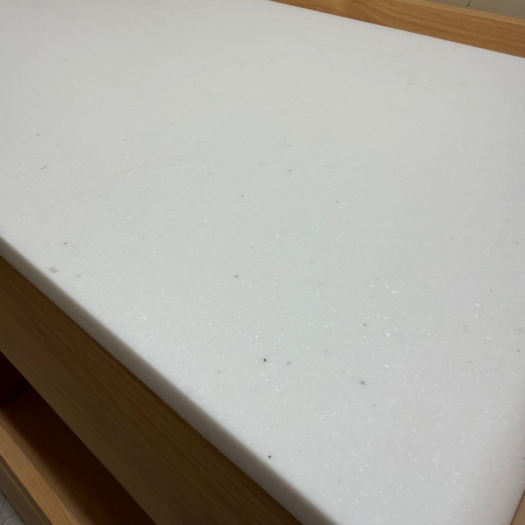 ディノス　堀田木工所　木製キッチンカウンター レンジ台